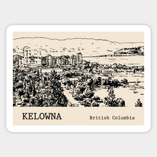Kelowna British Columbia Sticker
